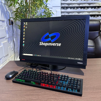 Lenovo ThinkCentre M910z All in One Desktop - 7th Gen. Intel Core i5 - 128GB SSD + 500GB HDD - 8GB RAM