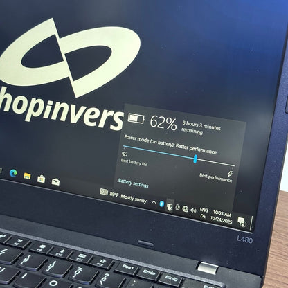 Lenovo ThinkPad L480 - 7th Gen. Intel Core i5 - 256GB SSD - 8GB RAM