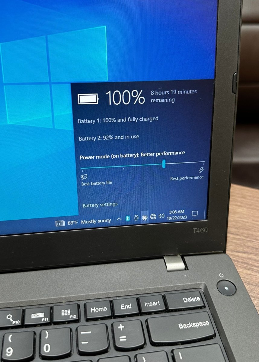 Lenovo Thinkpad T460 - 6th Gen. Intel Core i5 - 256GB SSD - 8GB RAM - 2 Batteries