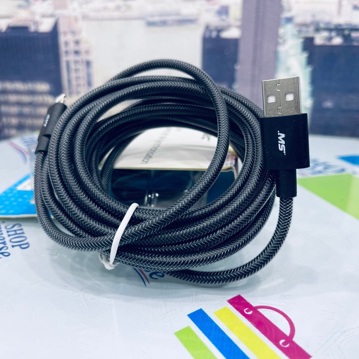 MobileSpec 9" Metallic Charge & Sync Cable