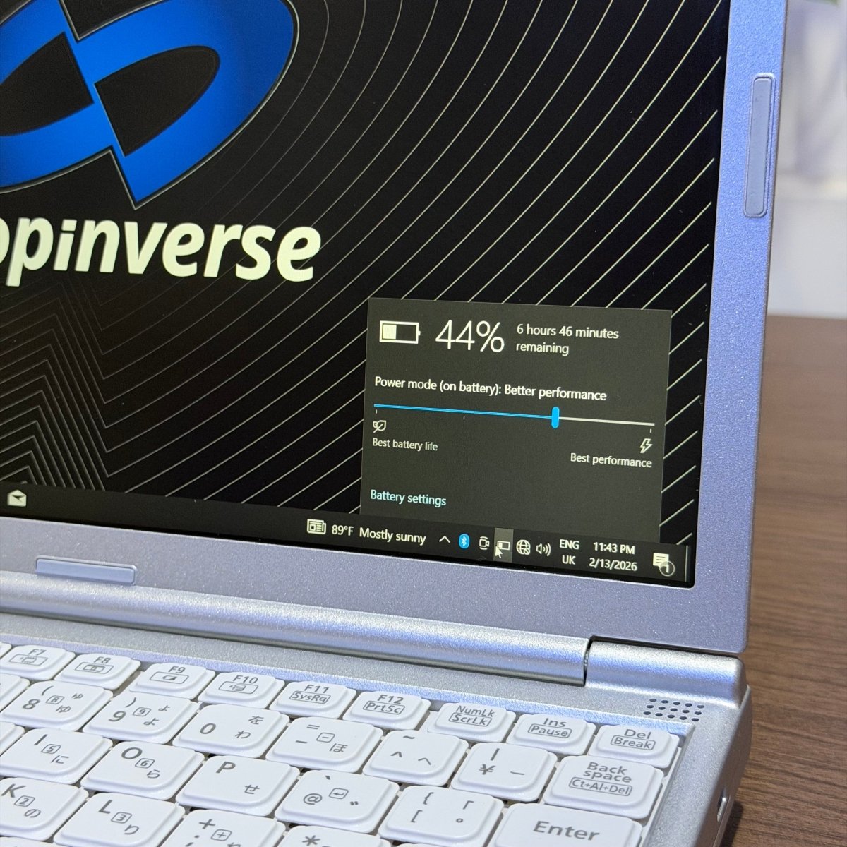 Panasonic CF - SV - 8th Gen Intel Core i5 - 256GB SSD - 8GB RAM