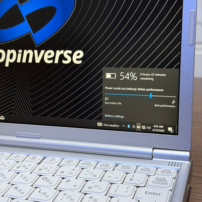 Panasonic CF - SZ6 - 7th Gen Intel Core i7 - 256GB SSD - 16GB RAM - (Minor body dent)