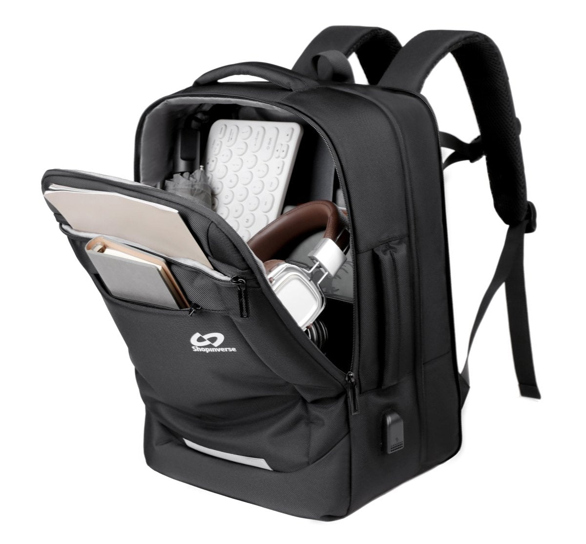 PowerCommute Pro 16 USB Charging Business Laptop Backpack