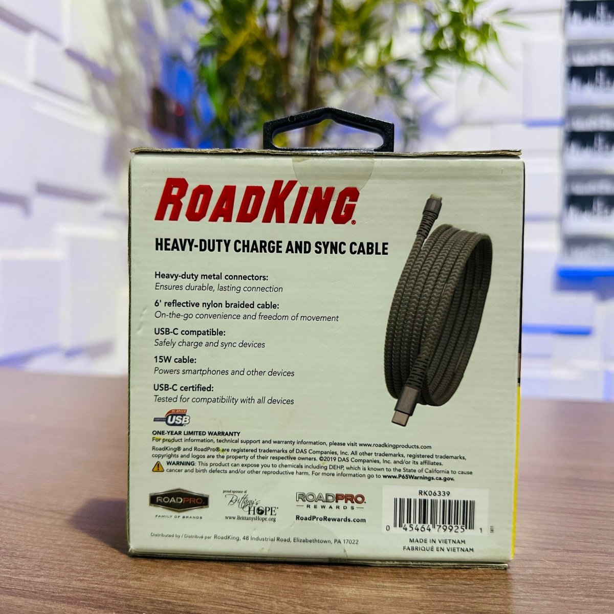 RoadKing USB - C Heavy - duty Charge and Sync Cable