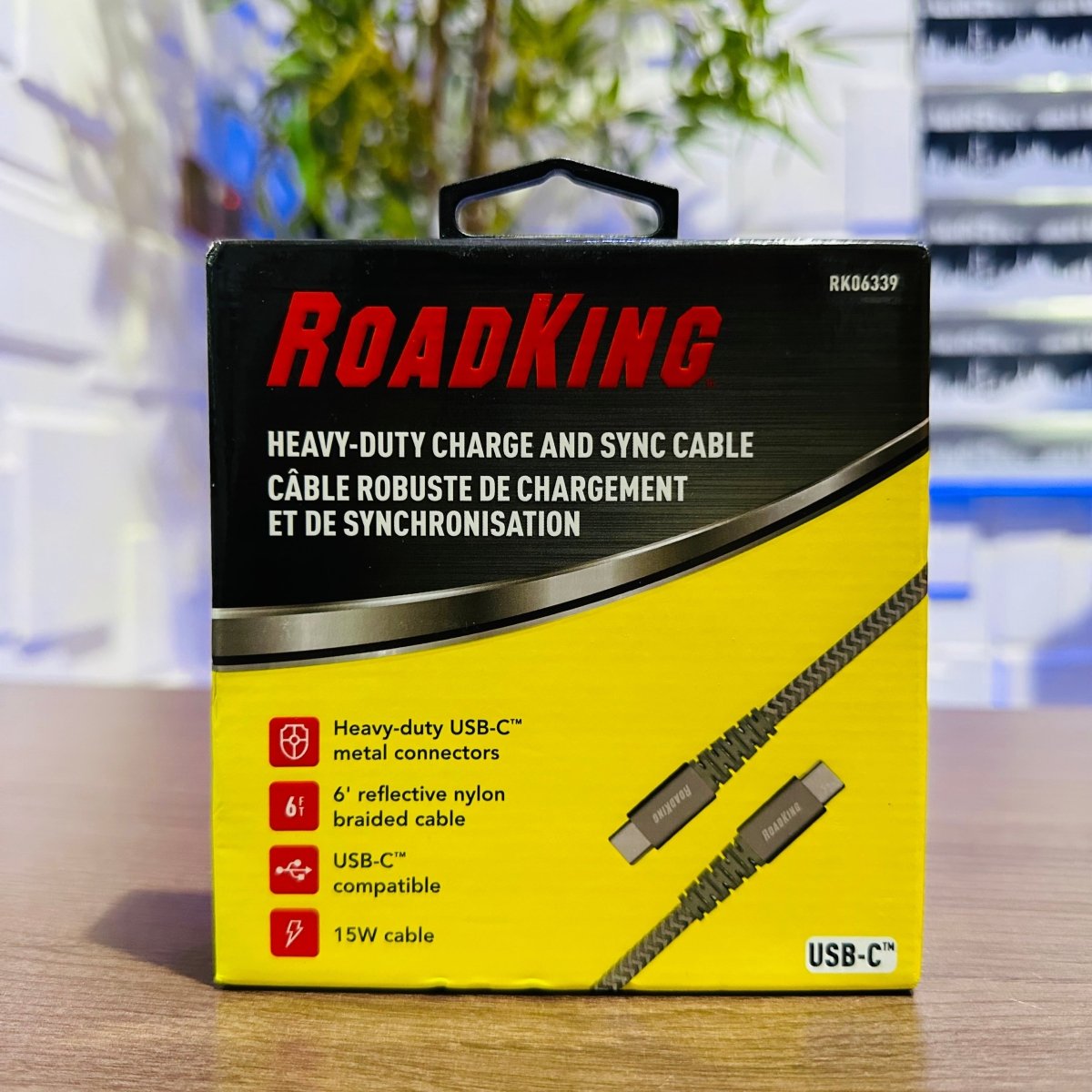 RoadKing USB - C Heavy - duty Charge and Sync Cable