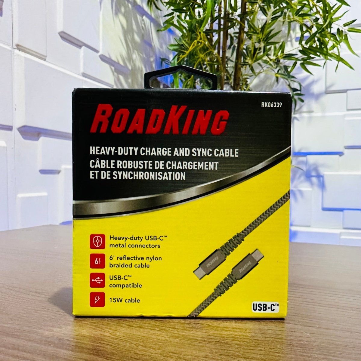 RoadKing USB - C Heavy - duty Charge and Sync Cable