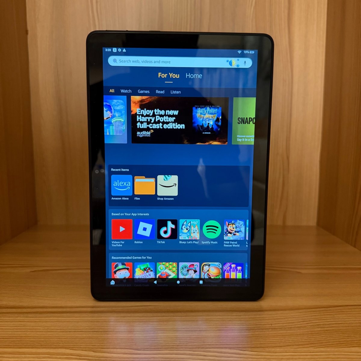 Tempered Glass Screen Protector For Amazon Tablet