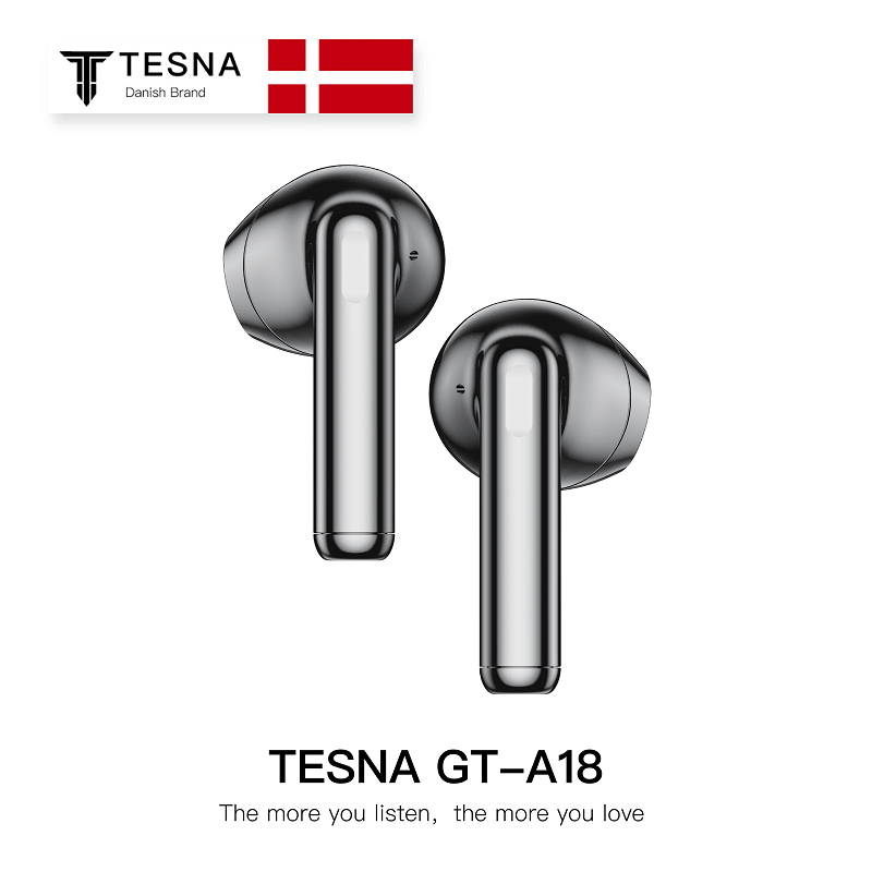 Tesna GT - A18 Buds Headset - Platinum Heart Series