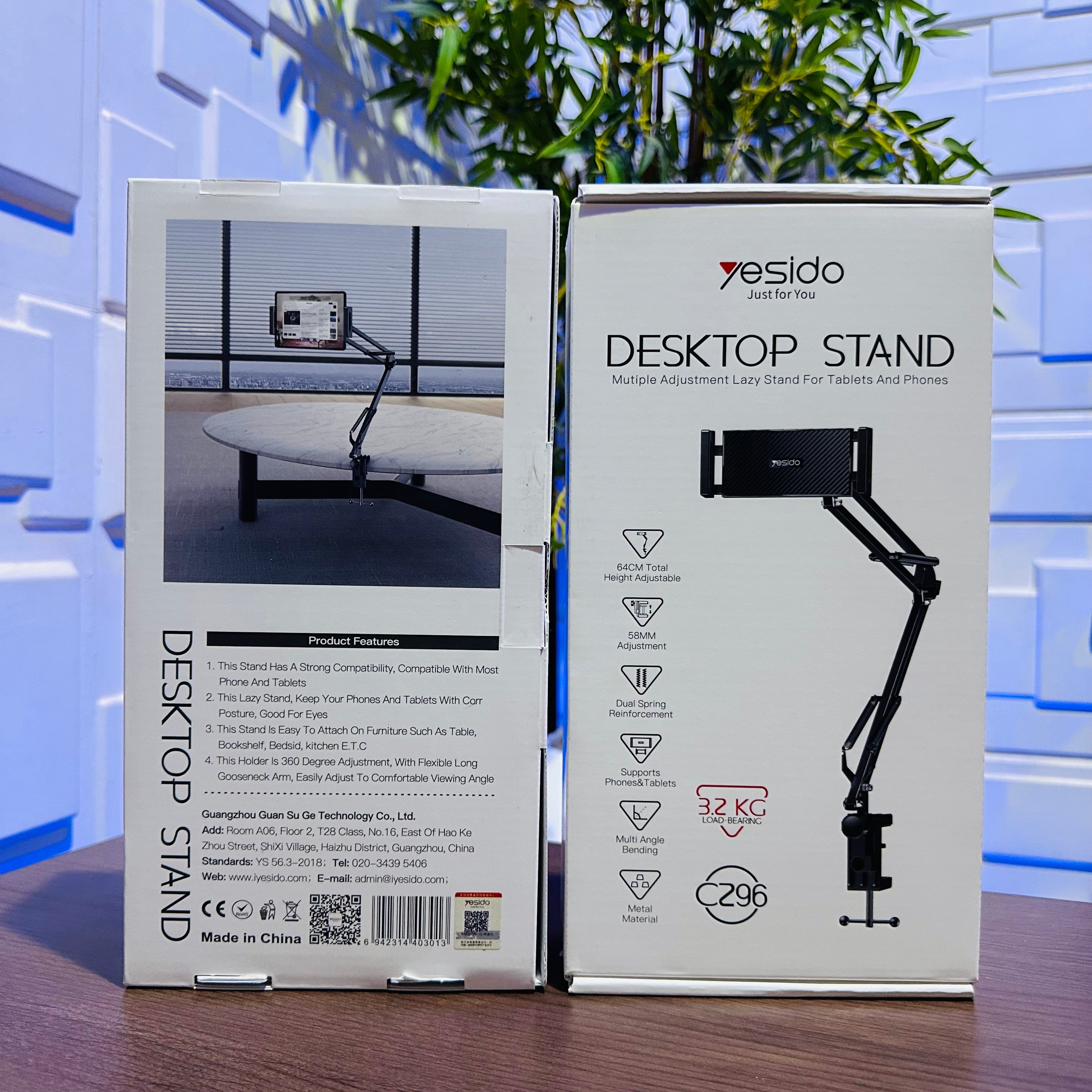 Yesido C296 Multi Adjustable Lazy Stand For Tablet and Phones