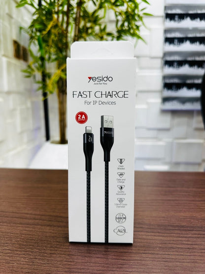 Yesido CA121L Fast Charging Cable For Apple Devices