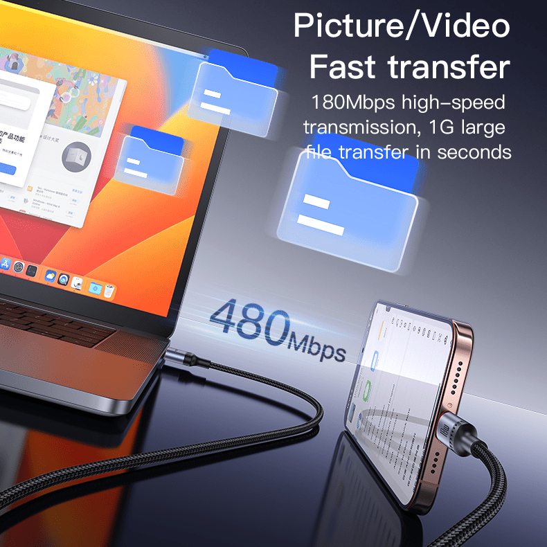 Yesido CA129C USB - A to C Data Cable