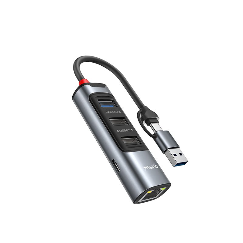 Yesido HB21 RJ45 Multifunction USB Docking Station