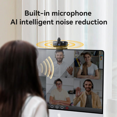 Yesido KM13 Full HD 1080P USB Webcam – Built - in Mic - 360° Rotation