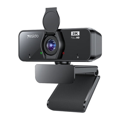 Yesido KM14 2K USB Webcam – Ultra Clear Video - Built - in Mic