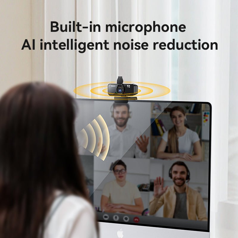 Yesido KM14 2K USB Webcam – Ultra Clear Video - Built - in Mic