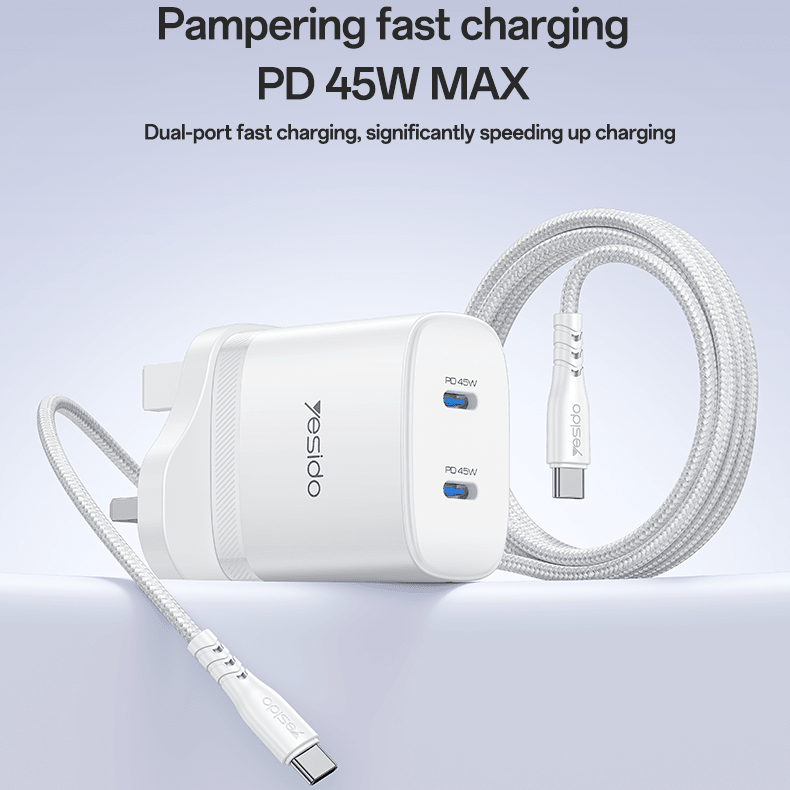 Yesido YC155 45W Quick Charger