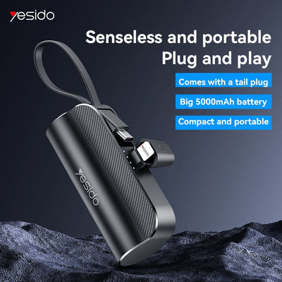 Yesido YP68 5000mAh Super Mini Power Bank