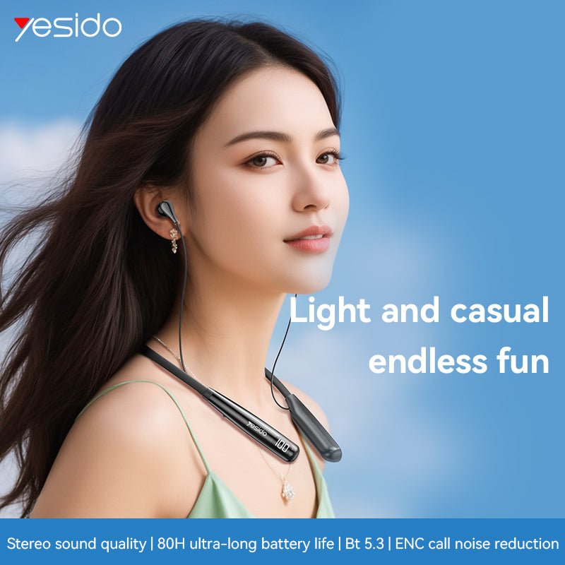 Yesido YSP22 Magnetic Neckband Earphones