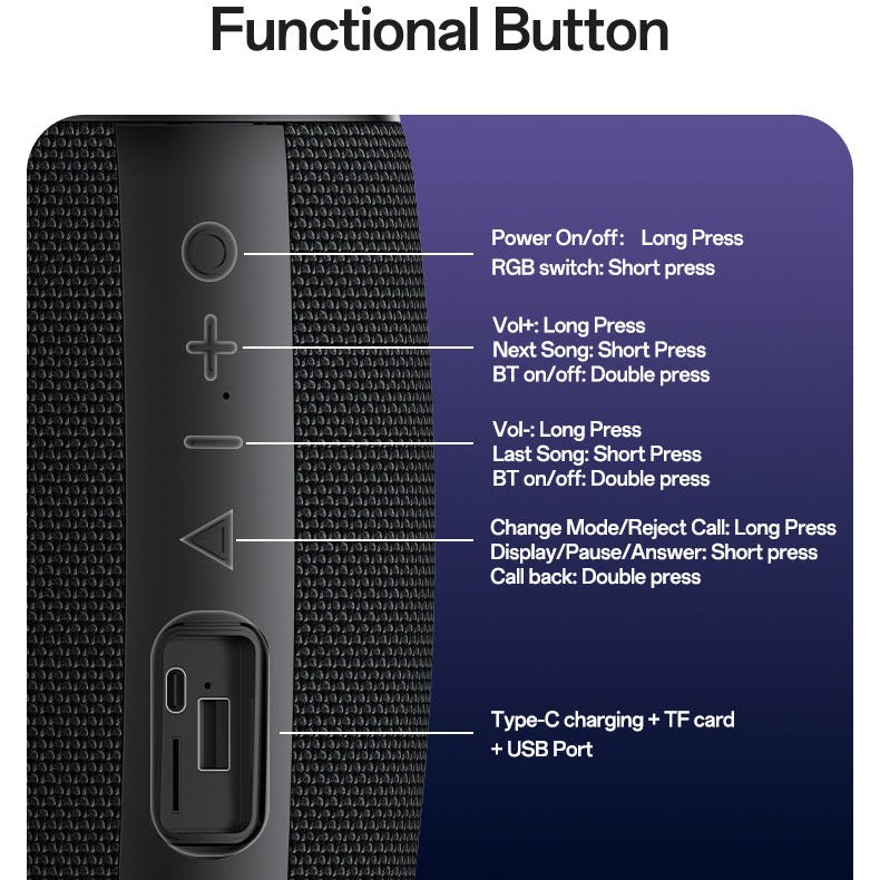 Yesido YSW39 Wireless Speaker